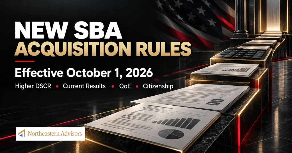 New SBA acquisition rules effective October 1, 2026